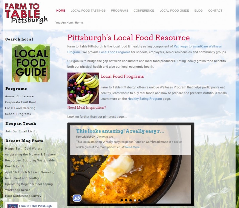 Calling all Locavores: Farm to Table Pittsburgh